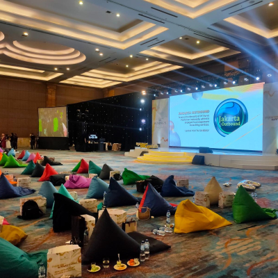 Keseruan Outbound Indoor Bening’s Gobigger di Pullman Jakarta Central Park