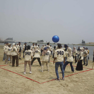 Outbound PT TWS: Keseruan dan Kekompakan di Walking Drums Ancol Jakarta